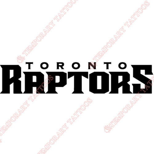 Toronto Raptors Customize Temporary Tattoos Stickers NO.1200